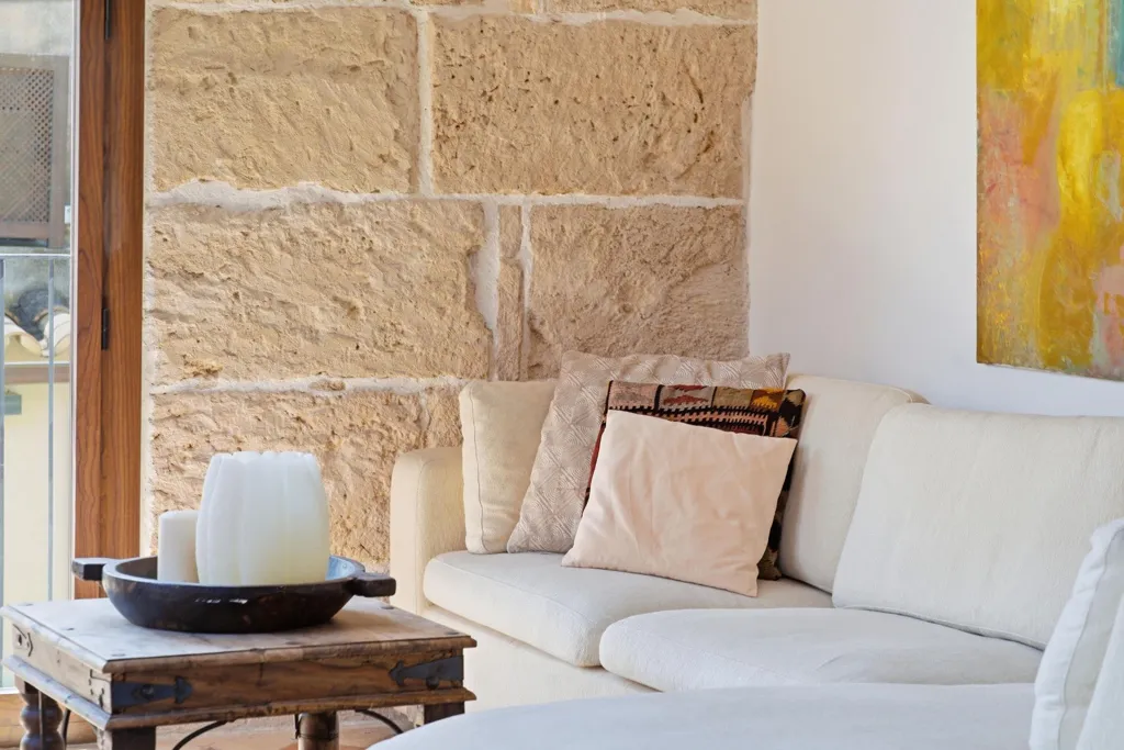 Séjour - Penthouse with 40m² Terrace in Palma de Mallorca