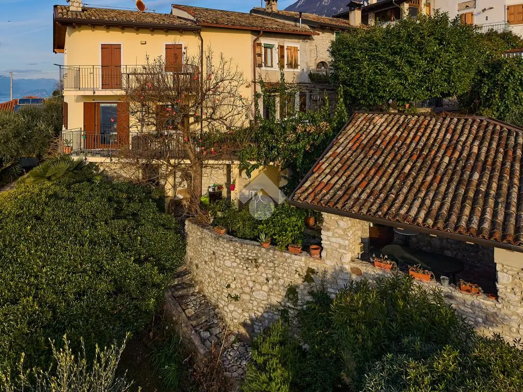 Vue aérienne - Luxury Villa with Lake View in Brenzone