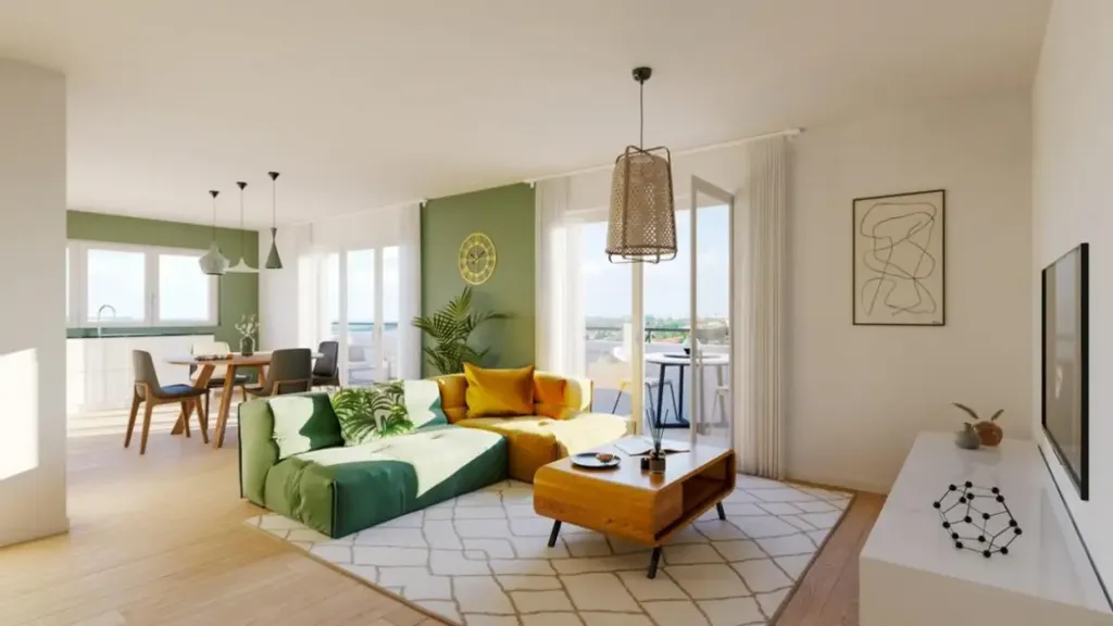 Duplex de 5 Pièces avec Terrasse dans Résidence de Standing
