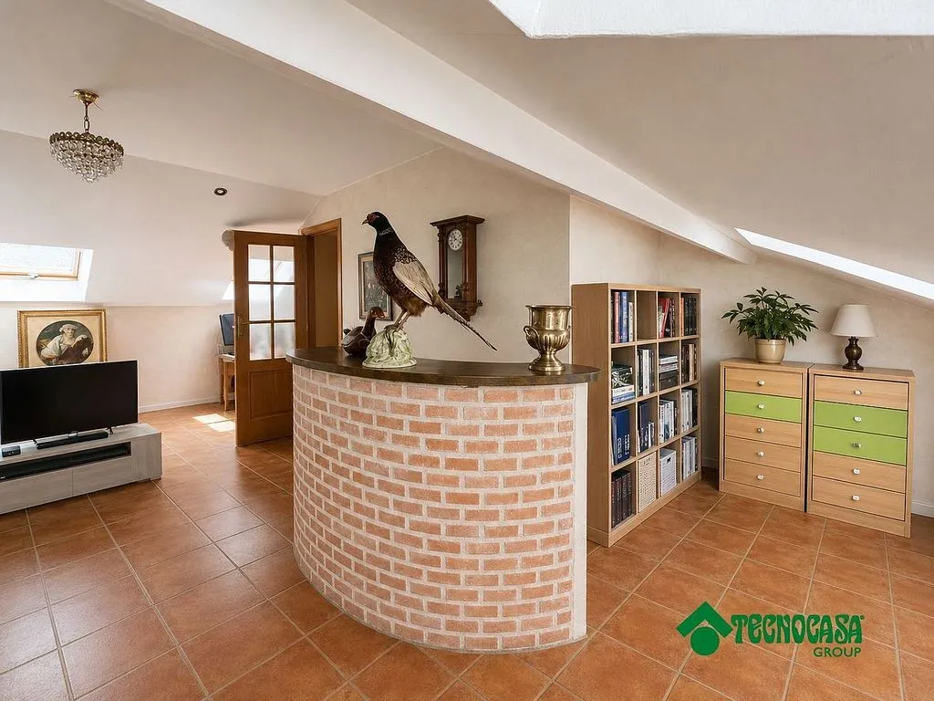 Séjour - Terraced House with Balcony in Torrijos