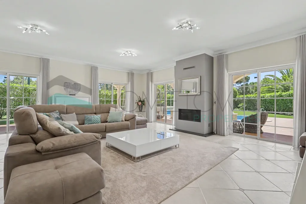Soggiorno - 5-Bed Villa with Pool in Vila Sol, Loulé