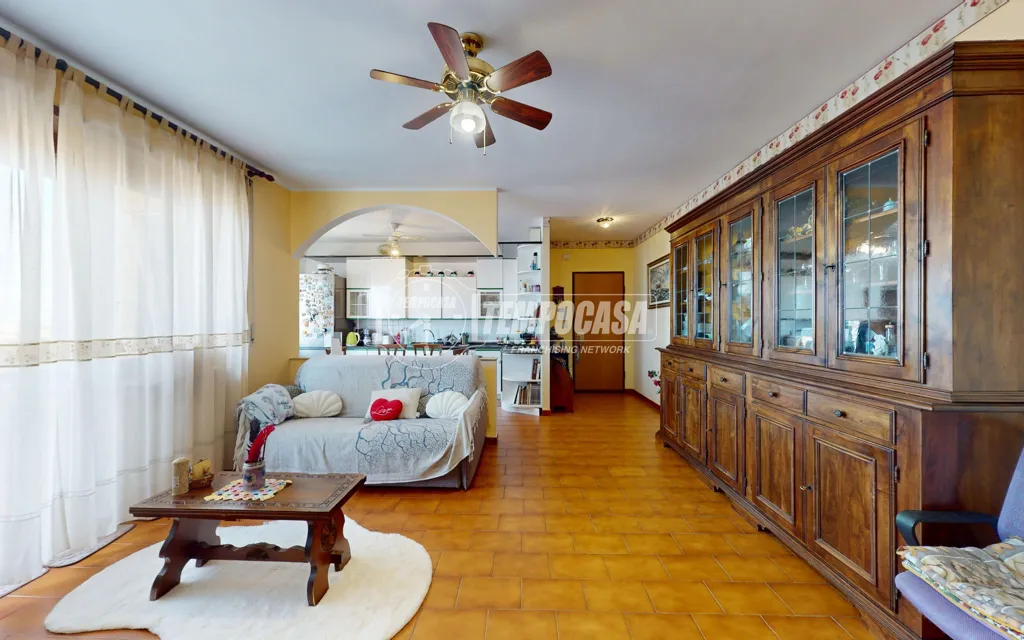 Séjour - Bright Trilocale with Balcony in Mappano