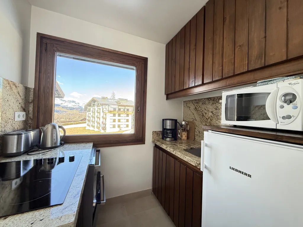 Cucina - T2 Flat with South Terrace in Village Centre