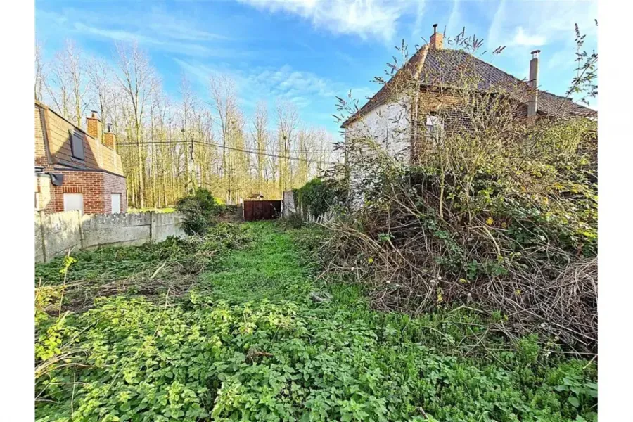 Jardin - Terrain à Bâtir avec Permis à Brunehaut