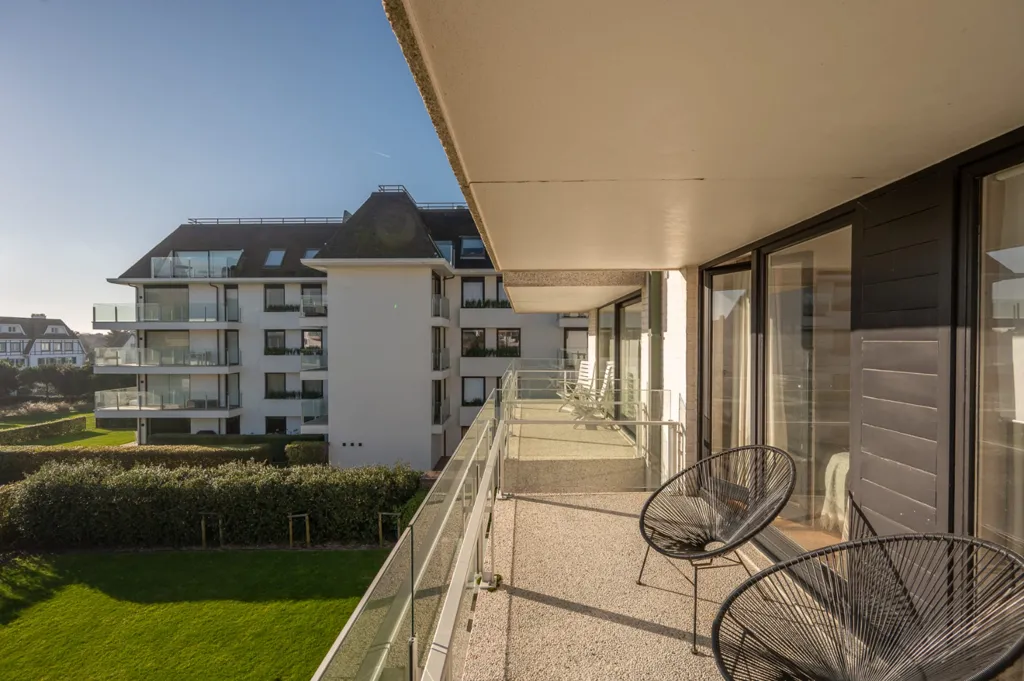 Balcon - Appartement avec Vue Mer sur la Digue de Knokke