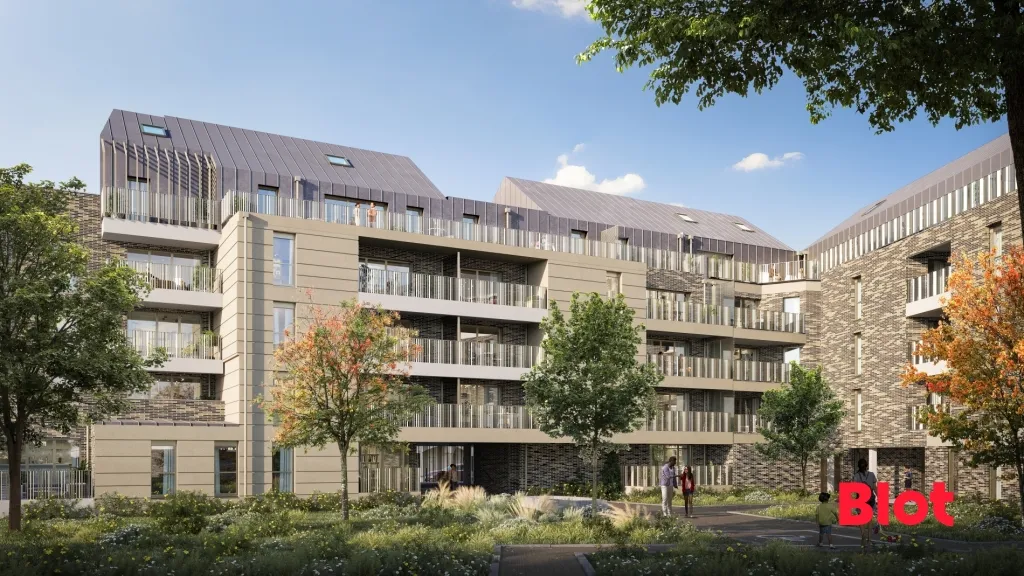 Exterior - T2 Apartment with Terrace in Nantes