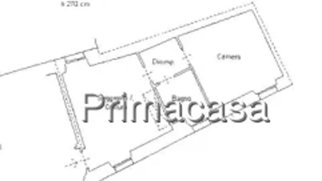 Plan - Modernised Two-Bedroom Apartment in Toscolano Maderno