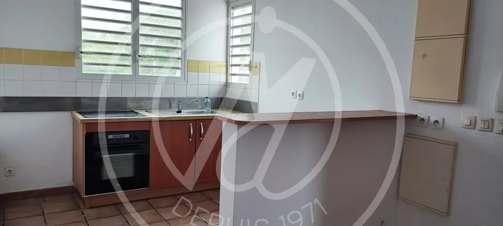 Cucina - T3 Flat with Enclosed Terrace in Petit Bourg