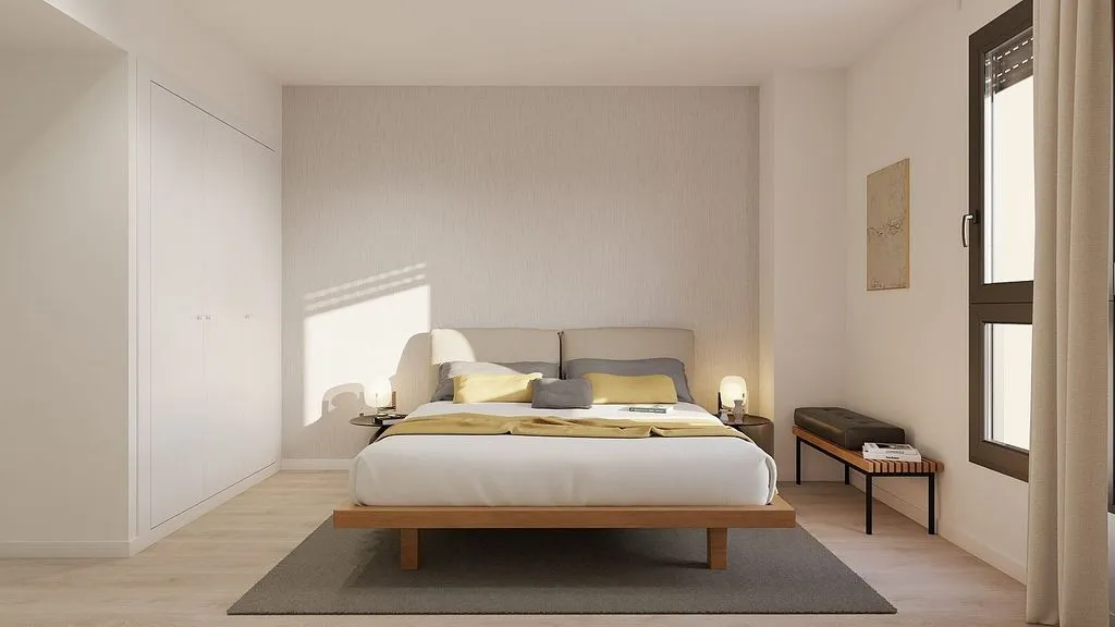 Bedrooms - New Flat with Pool in Sant Cugat del Vallès