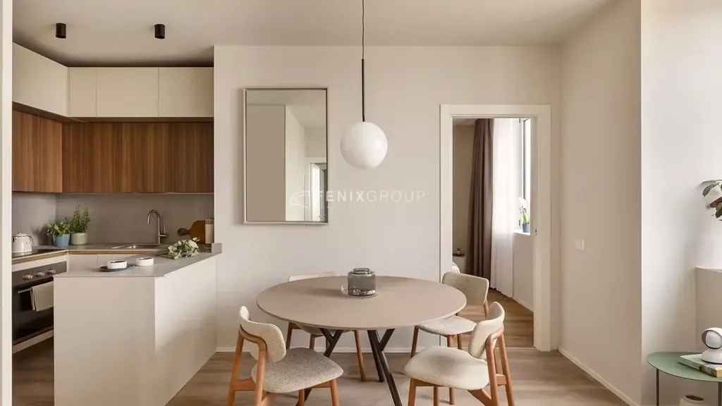 Salle à manger - Rustic-Style Flat with Balcony in Milan