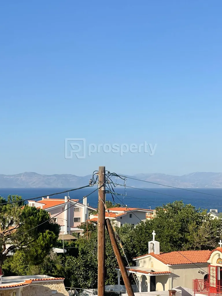 Terrasse - Detached House with Sea View in Artemida