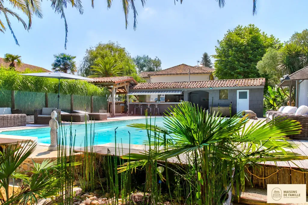 Piscine - Maison de Maître avec Parc à Saint-Aubin