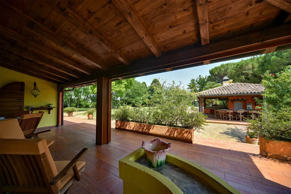 Terrasse - Villa with Golf Club Access in Teolo