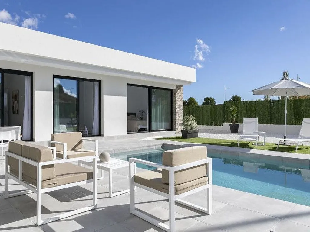 Piscine - Chalet with Pool and Terrace in Calasparra
