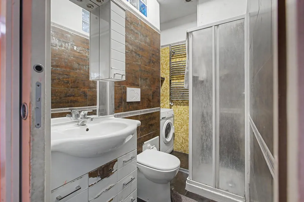 Salles de bain - Studio Flat with Terrace in Milan