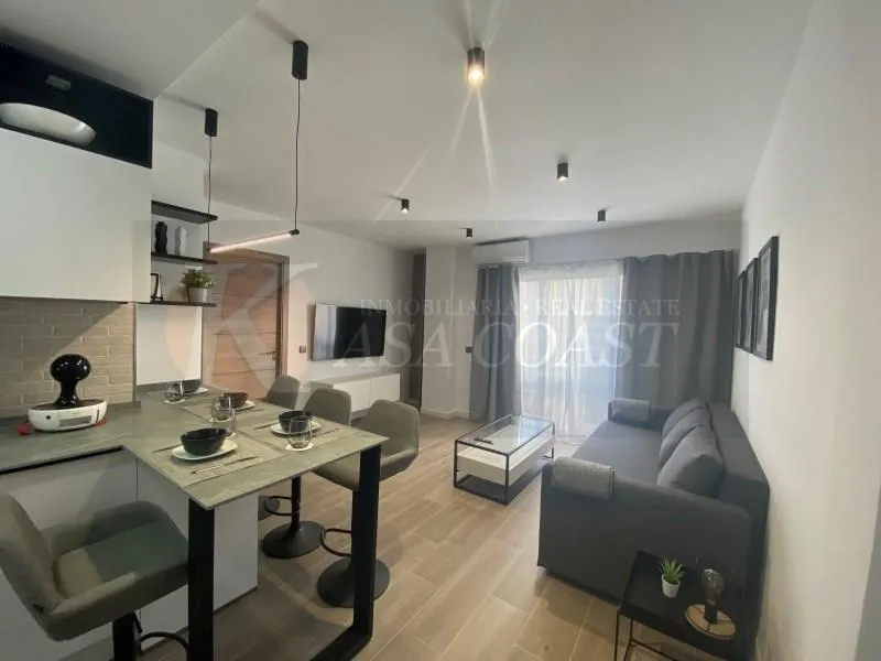 Living Room - Designer Flat with Sea View in Fuengirola