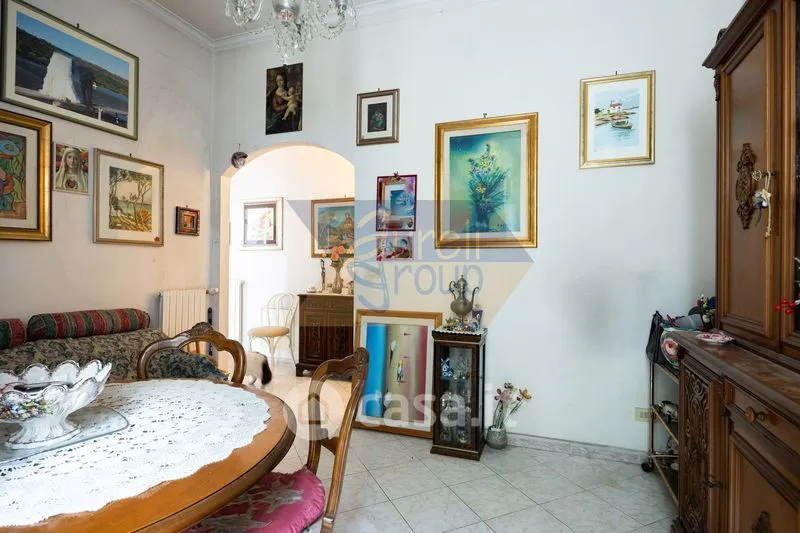 Salle à manger - Bilocale with Garden in Historic Building, Testaccio, Rome