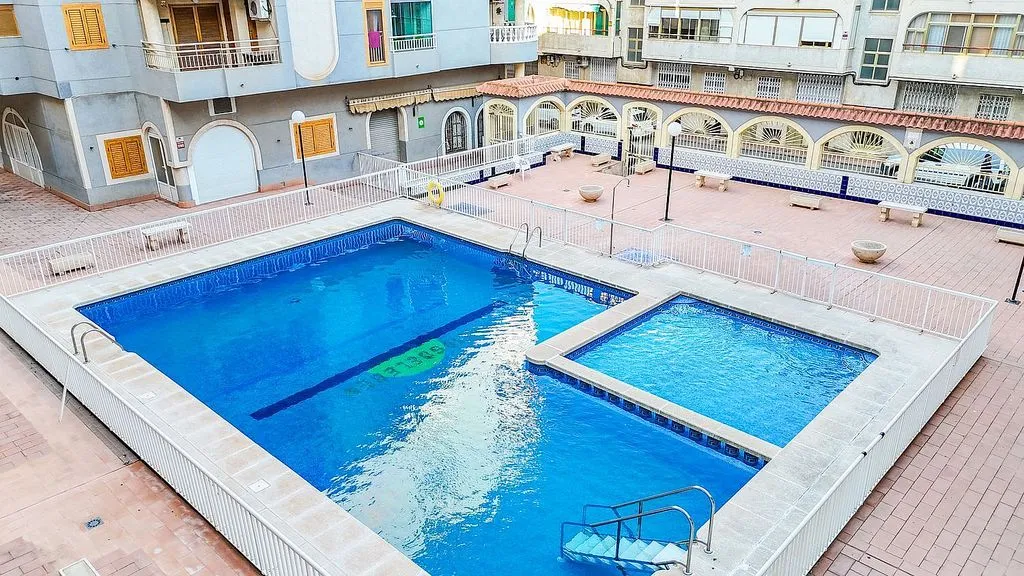 Piscine - Penthouse with Pool near Acequión Beach