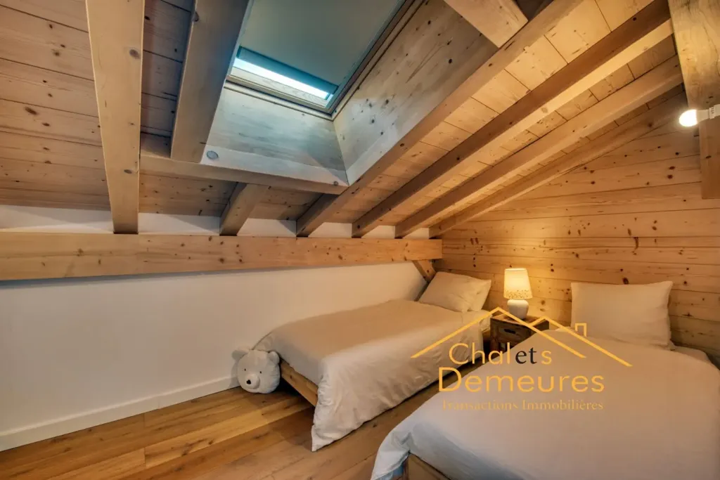 Pièces - Chalet Neuf avec Vue Panoramique à Megève