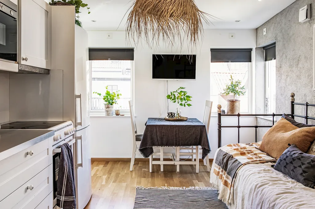Köök - Two Apartments with Terrace in Central Location