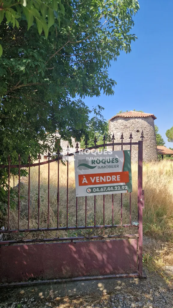 Giardino - Stone House with Garden in Le Caylar