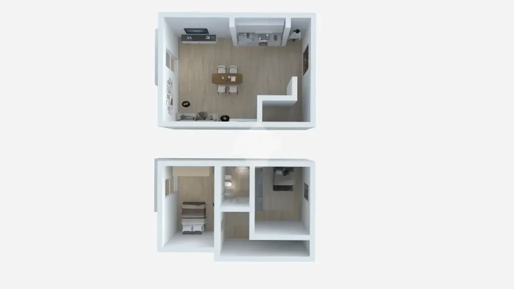 Plaan - Cielo-Terra House with Balcony in Terni
