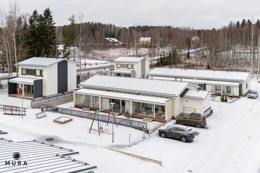Õhuvaade - Modern Apartment with Terrace in Kangasala