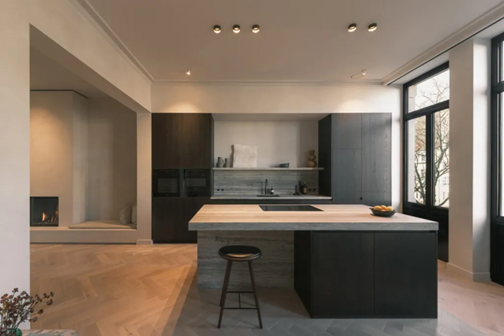 Köök - Architecturally Distinctive Townhouse in Antwerp