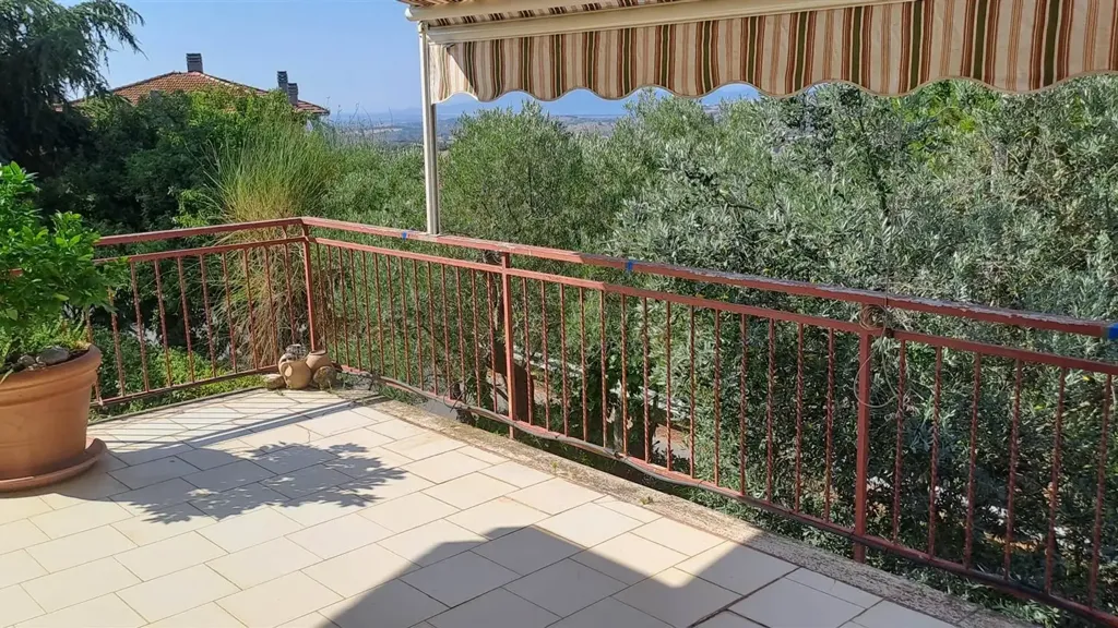 Balcon - Sea View Apartment with Terrace in Magliano in Toscana