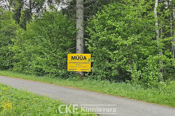 Välivaade - Plot with Building Rights in Saku