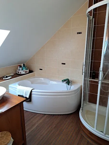 Bathrooms - Renovated Longère with South View near Brive