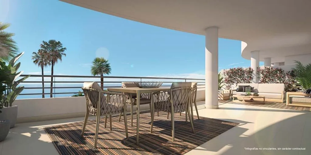Terrasse - Luxury Apartment with Sea View in Benalmádena