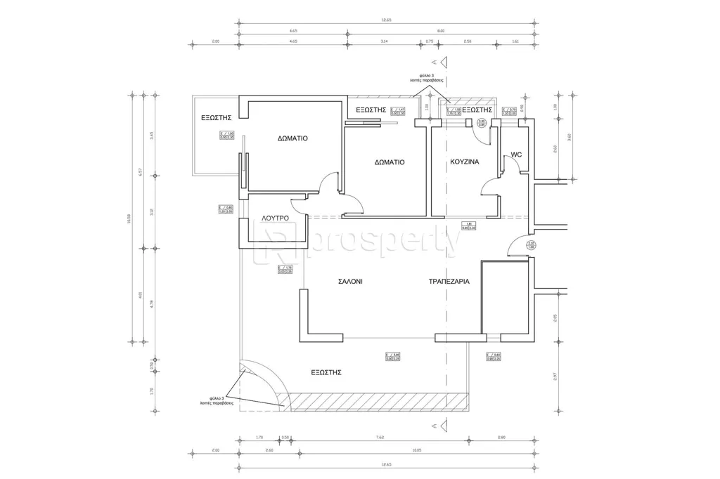 Plan - Maisonette with Park Views in Vouliagmeni