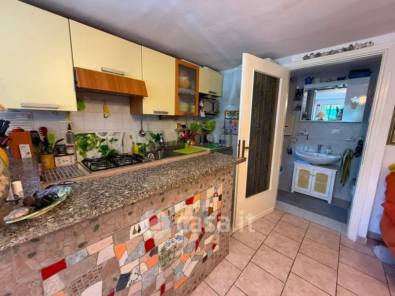 Köök - Triplex Villa with Garden in Comacchio