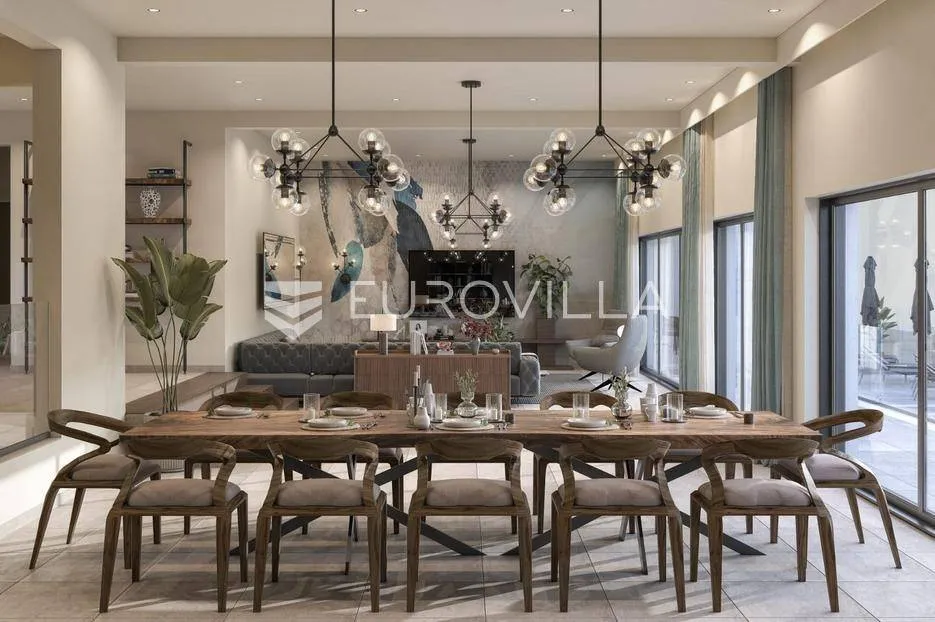 Sala da pranzo - Luxury Villa with Seafront in Nerežišća