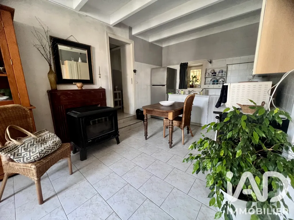 Living Room - Character House with Garden in Saint-Christophe