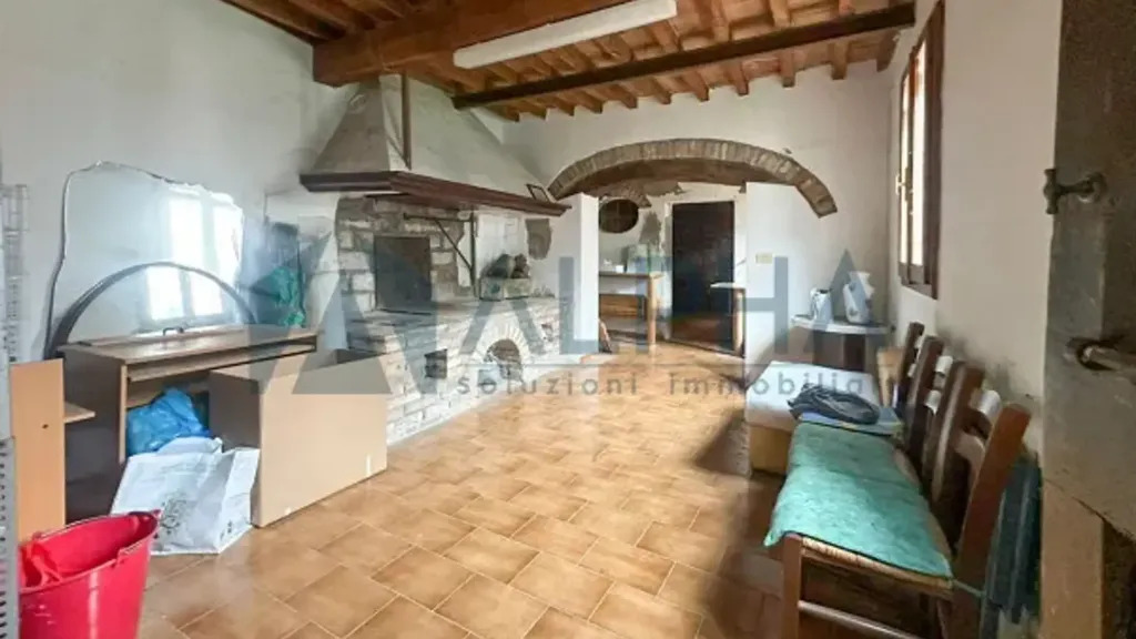 Living Room - 3-Room Apartment with Terrace in Bagnacavallo