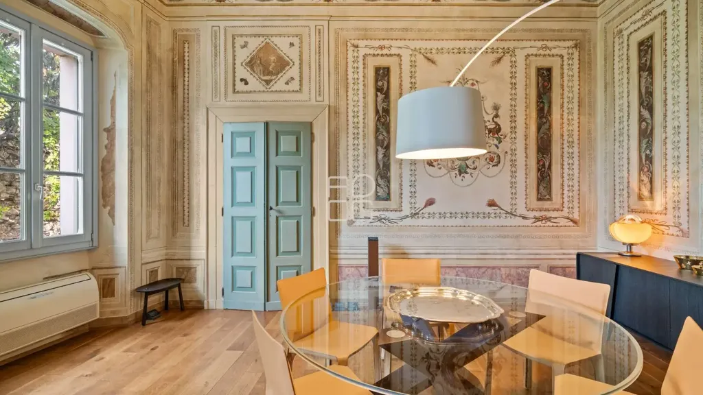 Dining Room - Historic Palazzo Apartment in Lonato