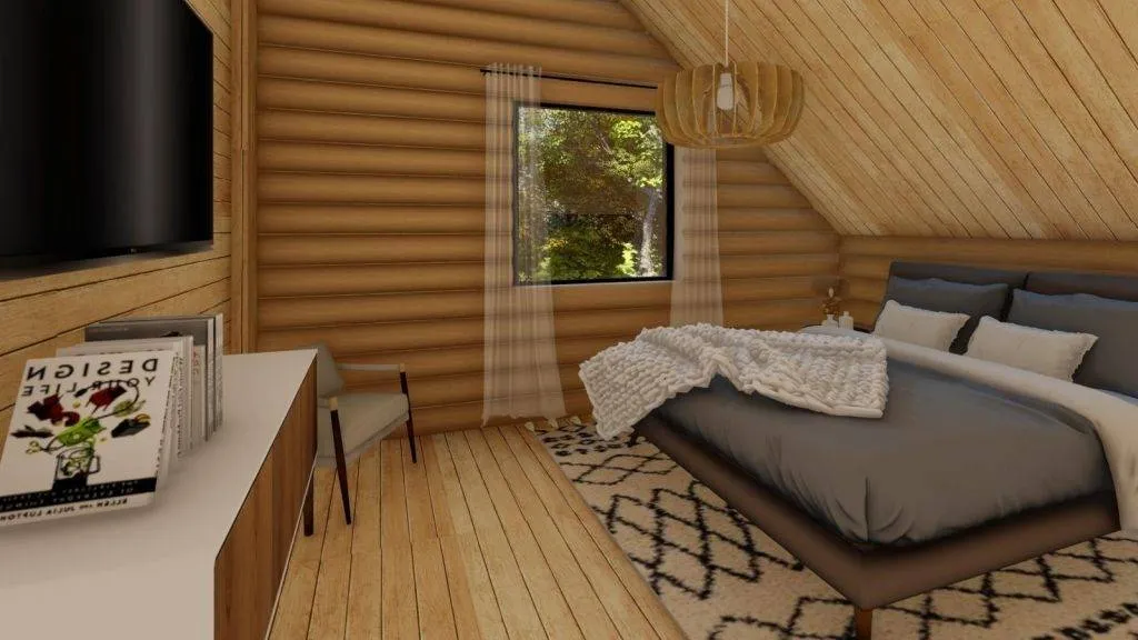 Timber Frame House with Jacuzzi in Fužine