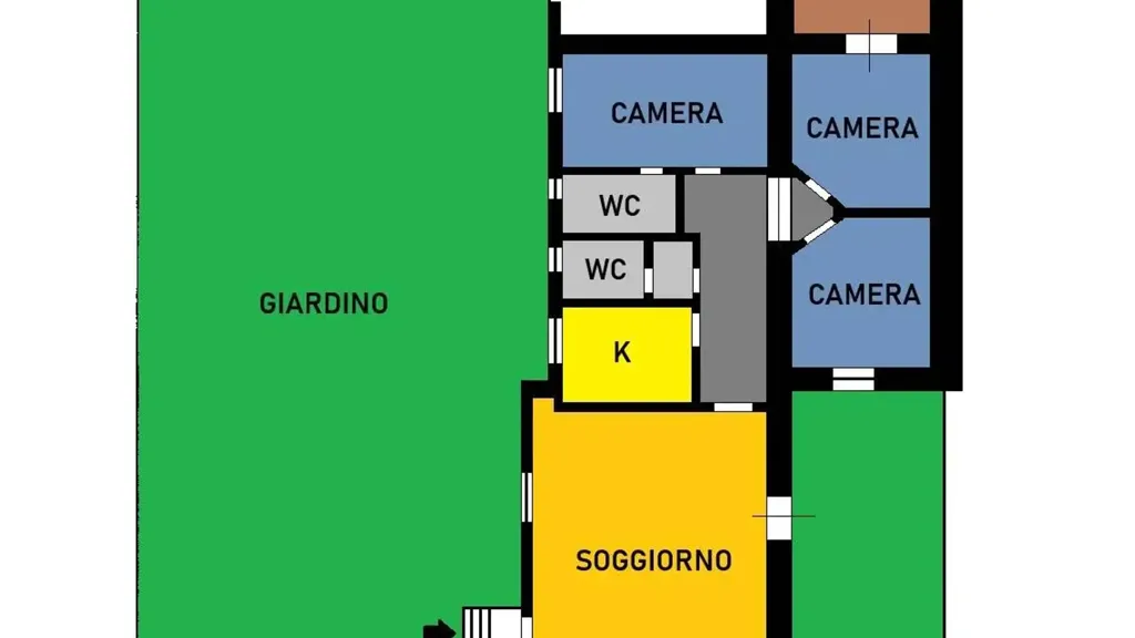 Plaan - Rustic Villa Apartment with Garden in Alvignano