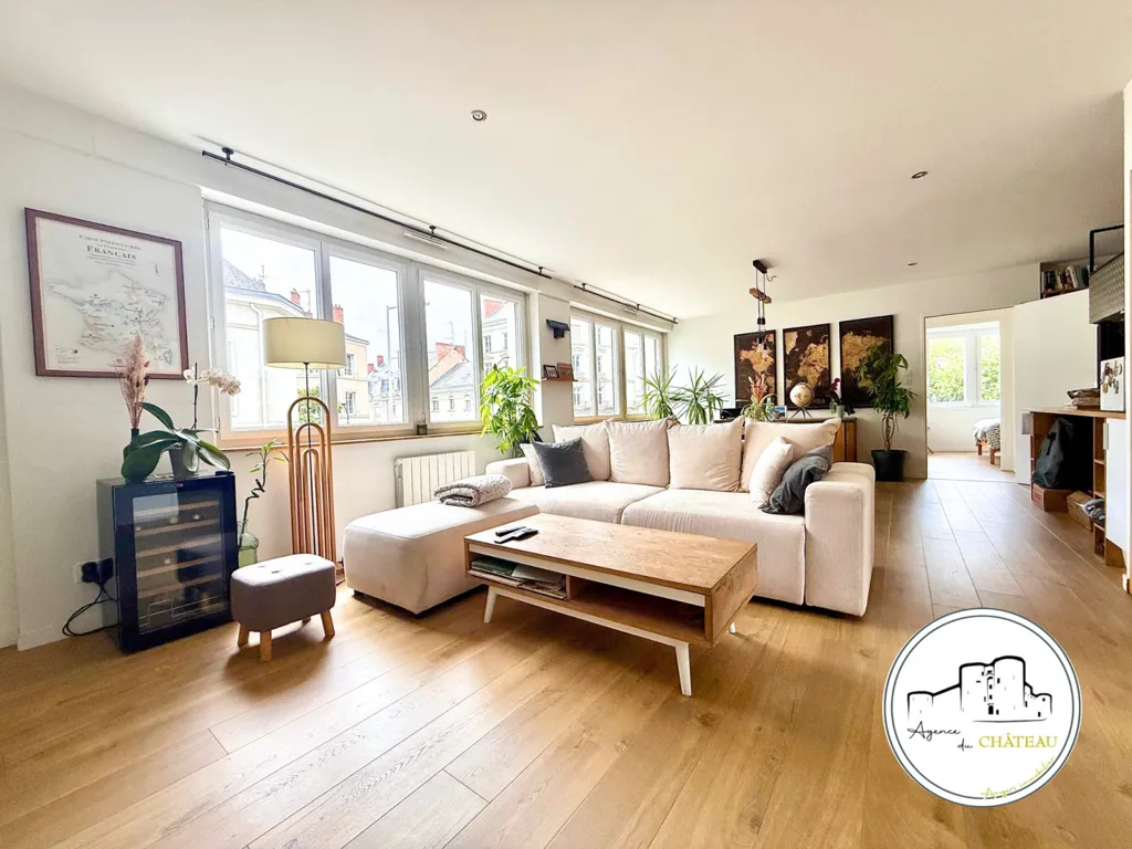 Séjour - Appartement Lumineux avec Ascenseur à Angers