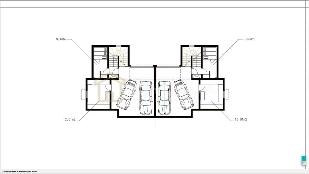 Plan - Duplex House with Pool in Kostrena