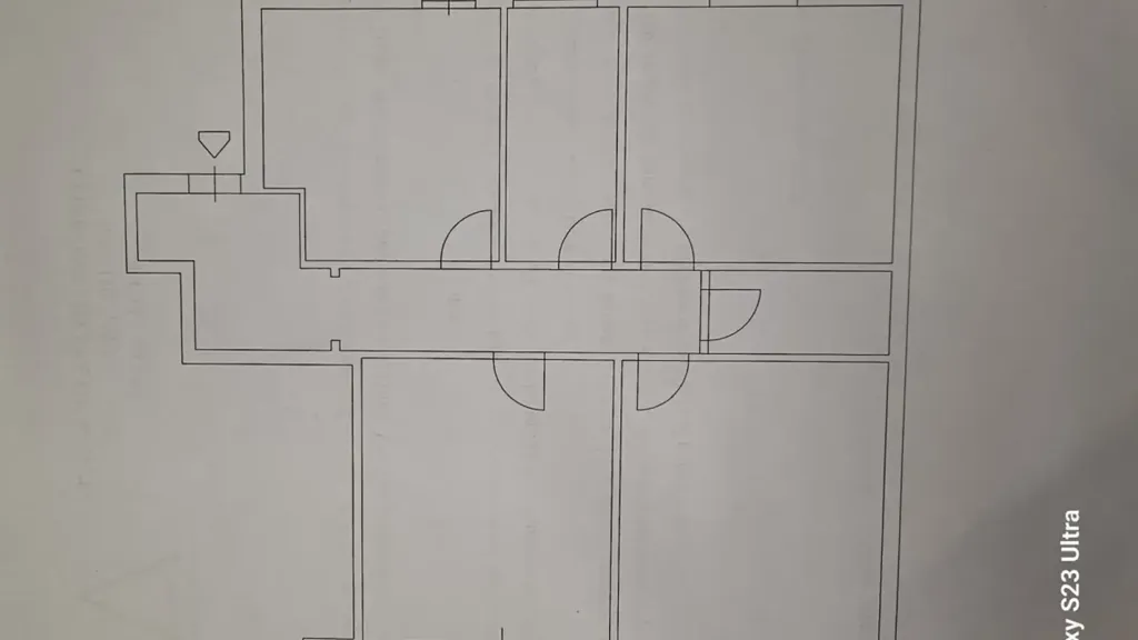 Plan - Rented Apartment with Balconies in Carini
