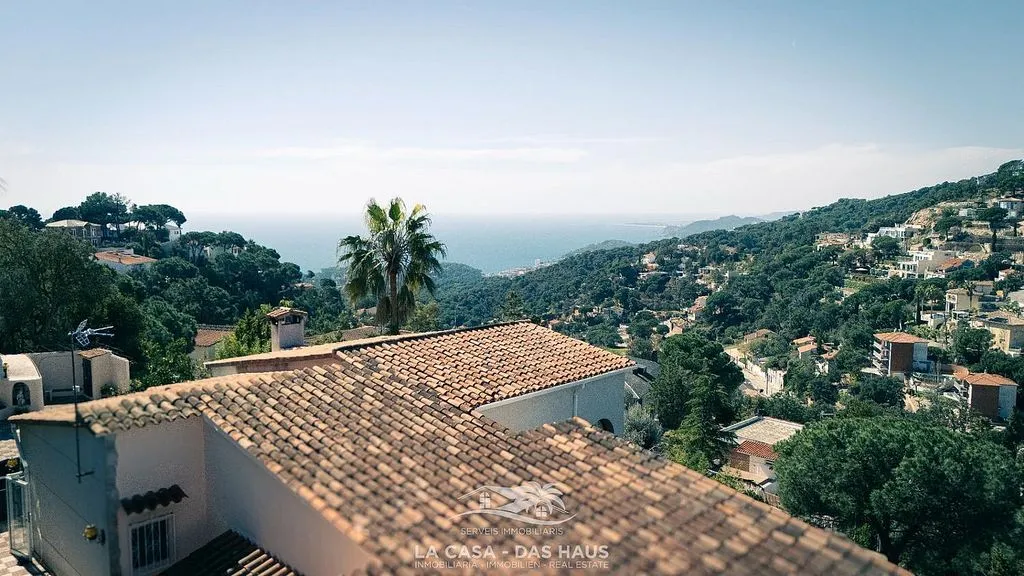 Vue aérienne - Chalet with Sea View and Pool in Serra Brava