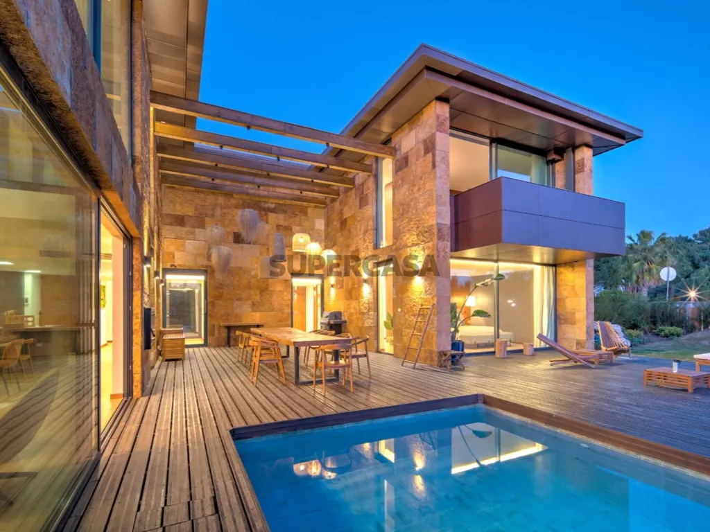 Pool - Modern Villa with Sea View in Troia Resort