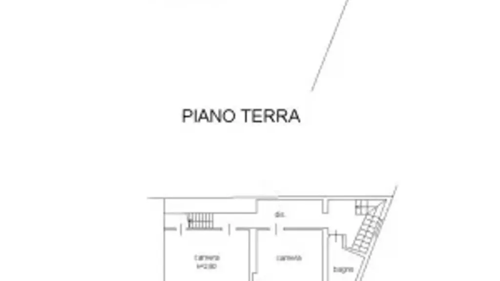 Plan - Rustic Terraced House with Private Courtyard in Sarmato