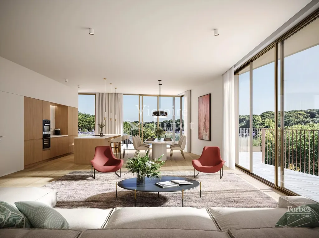 Séjour - Appartement 3 Chambres avec Terrasse au Boulevard du Souverain