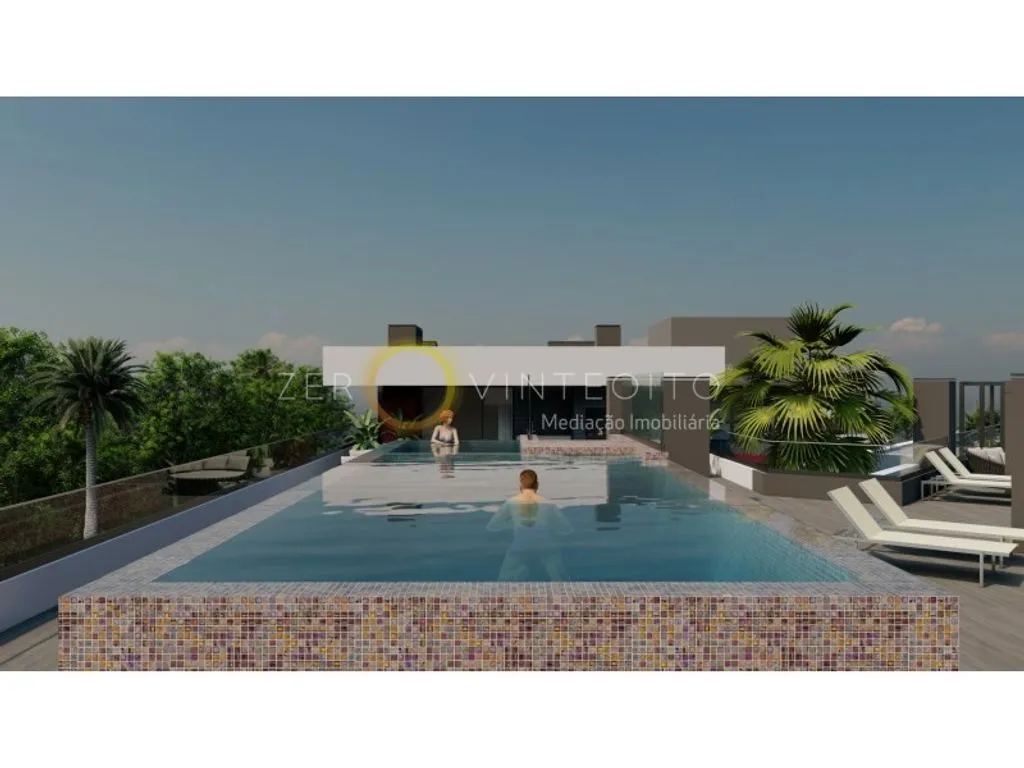Bassein - 1-Bedroom Flat with Rooftop Lounge in Garajau