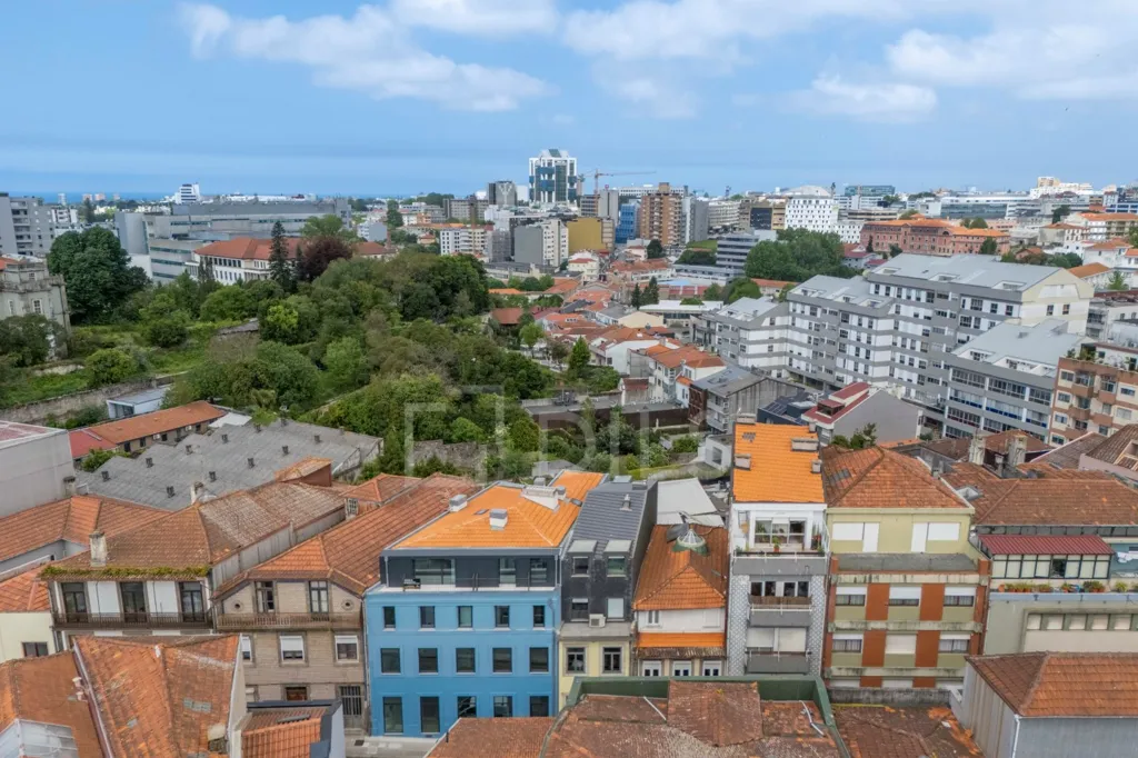 Vue aérienne - Apartment with Garden in Porto Centre