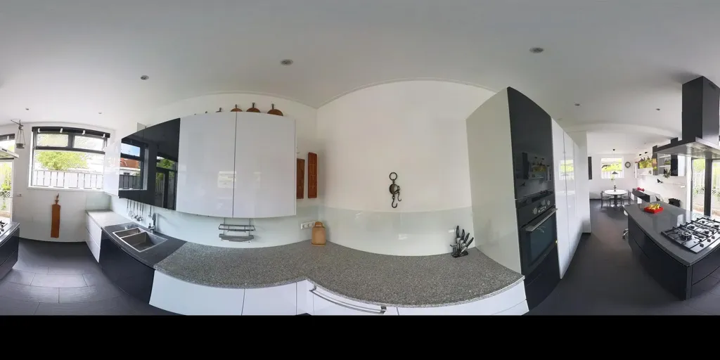 Cucina - Spacious Detached House with Balcony in Nieuwdorp